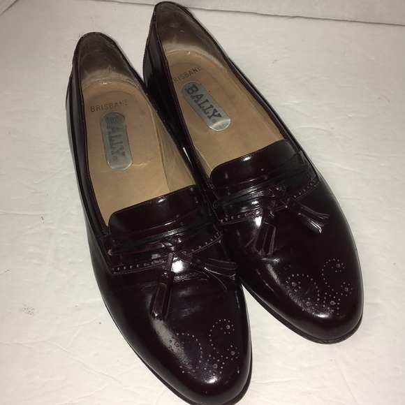 Bally Other - BALLY Brisbane Leather tassel loafers - size 10